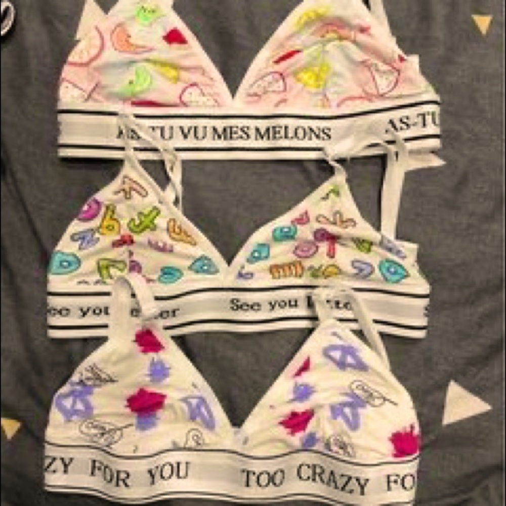 Pop underwear like new Small and XSmall